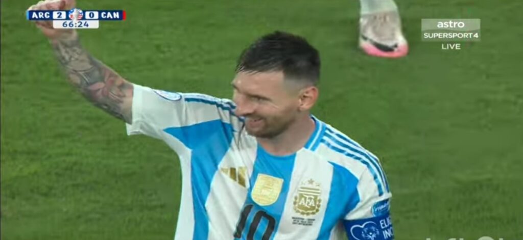 Enjoy of Messi